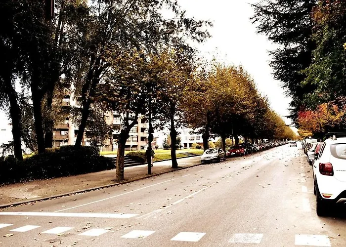 Vistas A La Ria Y Garaje En El Castro, Centro Apartment *