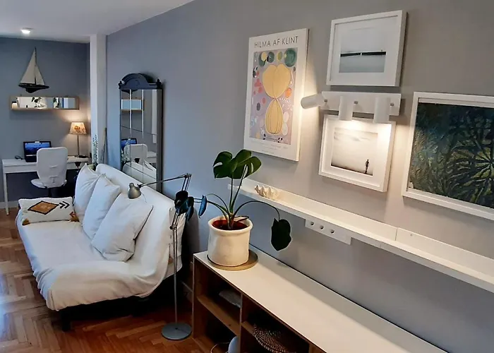 Vistas A La Ria Y Garaje En El Castro, Centro Apartment Vigo